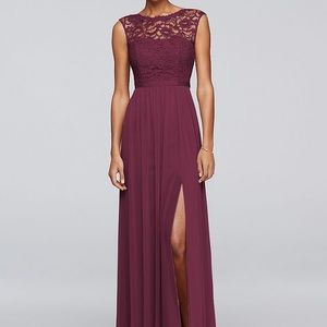 David’s Bridal Bridesmaid Dress